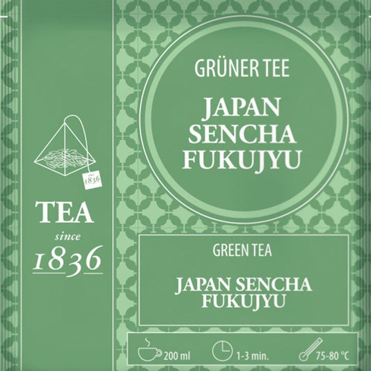 Gruentee Japan Sencha Fukujyu im Teebeutel