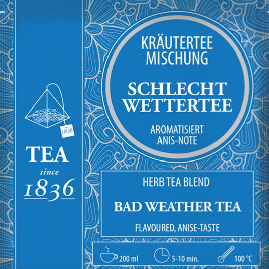 Kraeutertee Schlecht Wettertee im Teebeutel