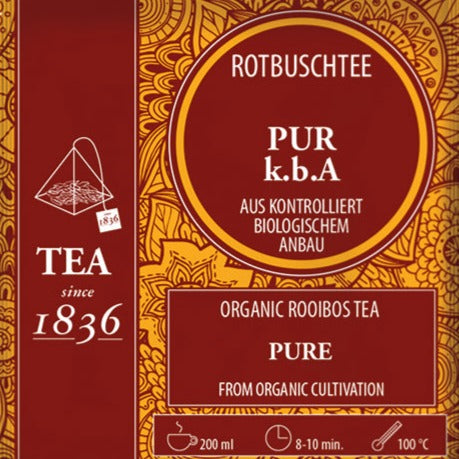 Rooibostee Pur K.B.A  im Teebeutel