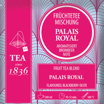 Früchtetee Palais Royal im Teebeutel