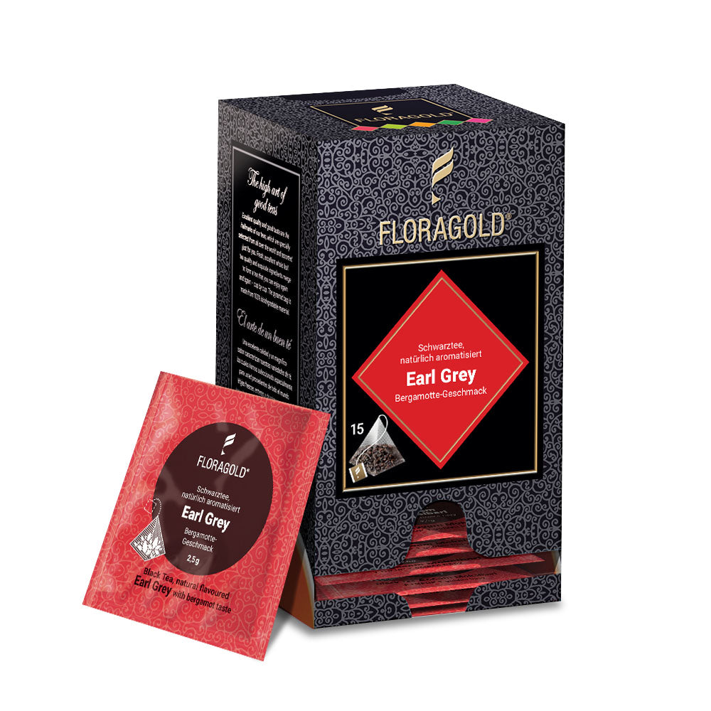 Teebox Earl Grey natürlich Schwarztee