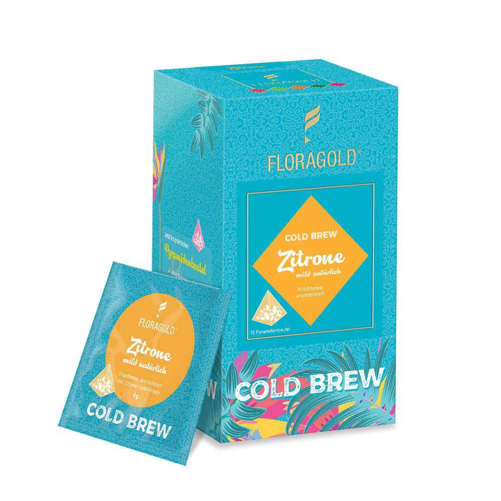 Teebox Cold Brew Zitrone Fruechtetee