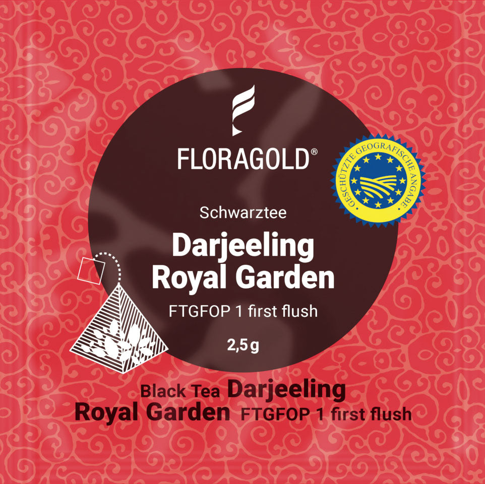 Schwarztee  Royal Garden im Teebeutel
