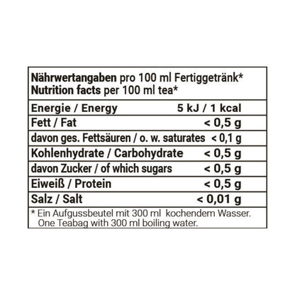 Nährwertangaben Bio Maracuja