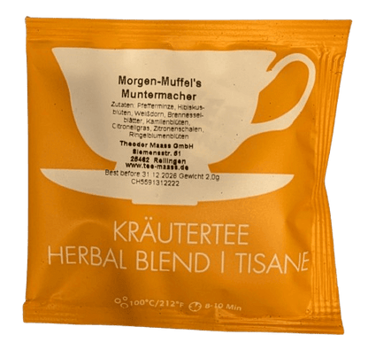 Morgenmuffel Muntermacher Teebeutel